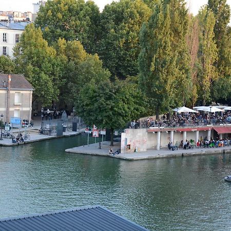 Ferienwohnung Quai de la Seine Paris Exterior foto