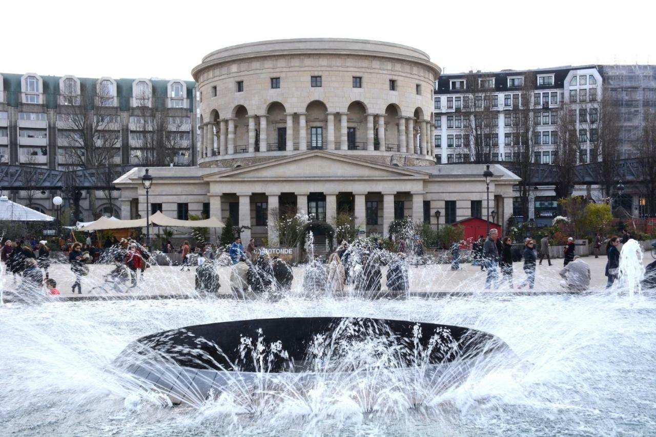 Ferienwohnung Quai de la Seine Paris Exterior foto